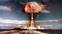 Ledakan bom atom di Hiroshima dan Nagasaki saat Perang Dunia II