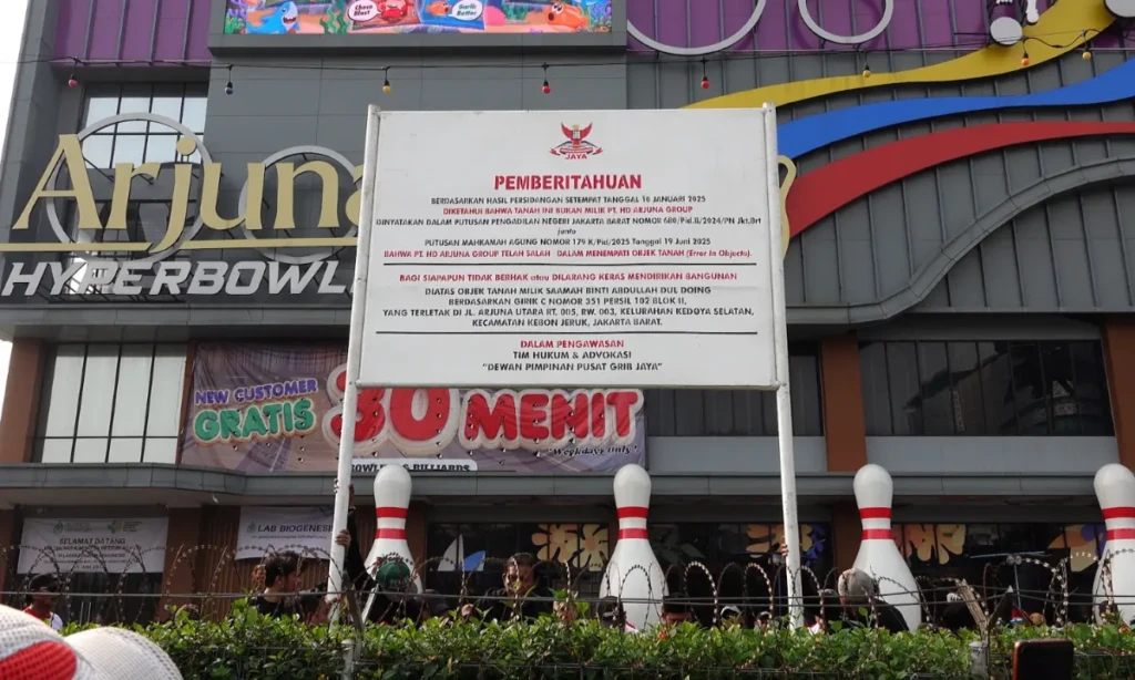 Pascapemasangan Plang, Penyewa di Arjuna HyperBowling Diminta Bersiap Kosongkan Lokasi