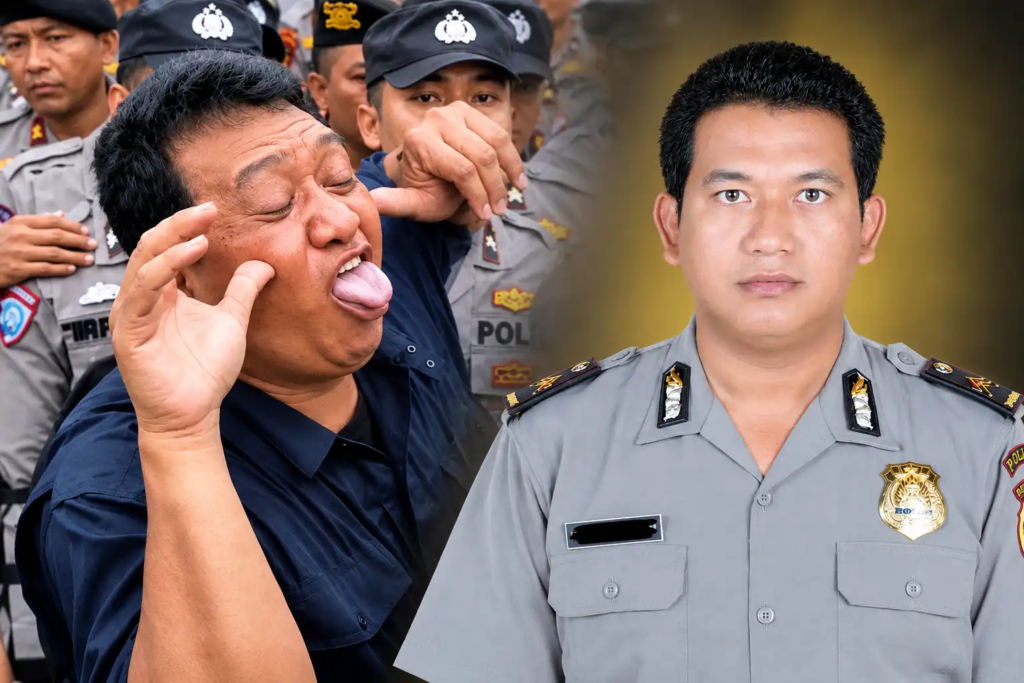 Sosok Pria Diduga Anggota Polisi yang Viral Olok Massa Demo Hari Tani di Bengkulu