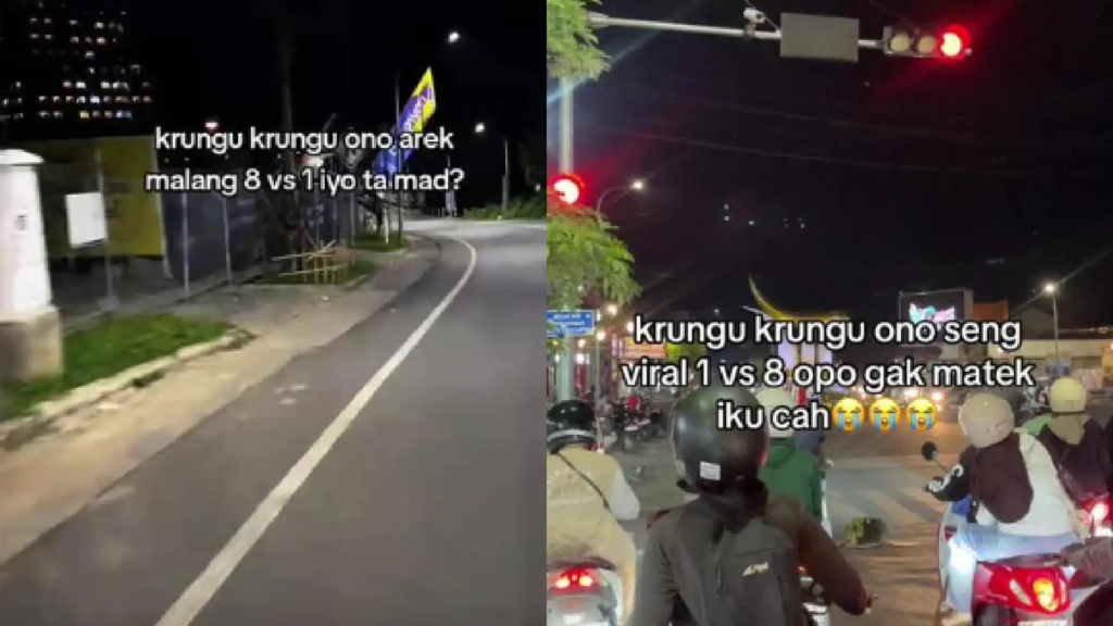 Nama pemeran Video Malang 1 vs 8 yang viral di TikTok tengah menjadi salah satu informasi yang dicari warganet setelah narasi mengenai video tersebut beredar luas di media sosial.