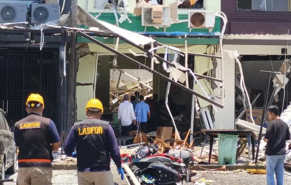 Bukan Bom, Ledakan Ruko San Antonio Surabaya Lukai 5 Orang dan Rusak 41 Bangunan