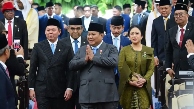Prabowo sidang tahunan MPR